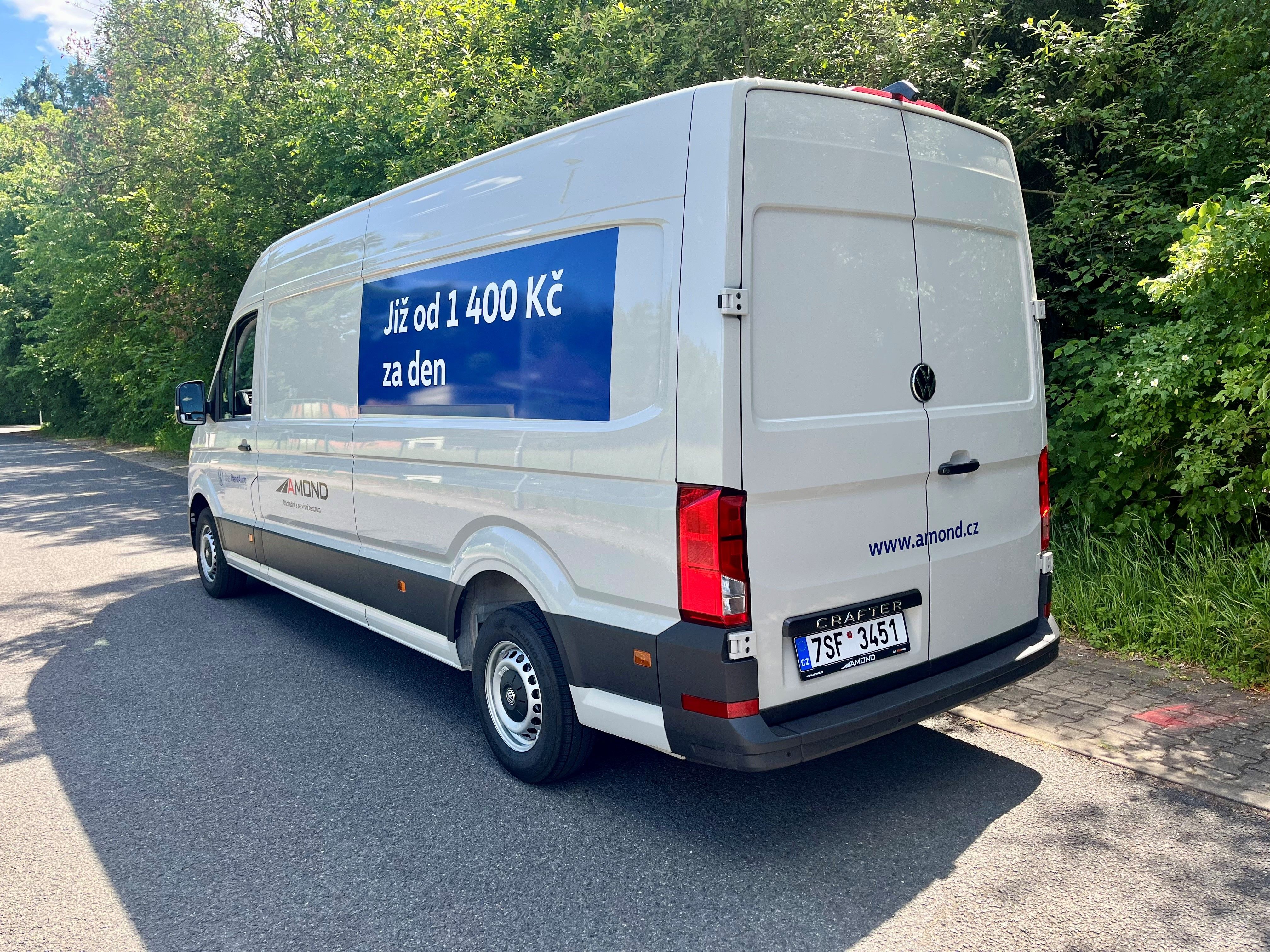 Volkswagen Crafter dlouhý rozvor